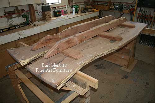 placing battons on bottom of dining table placing battons on bottom of dining table
